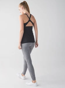 Canotta Lululemon Wrap It Up Luxtreme Atletica Reggiseno Integrato Ritaglio Racerback 8 - Foto 1 di 17