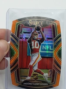 2020 Panini Select ANTONIO GANDY-GOLDEN RC Club Level Orange Prizm #283 - Picture 1 of 2