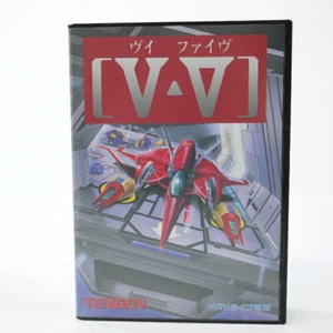 V V ( V Five ) Mega Drive Sega Japan Import Free shipping FedEx DHL Tested - Picture 1 of 6