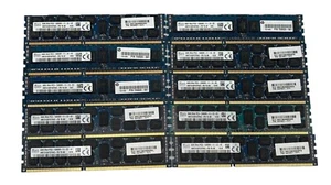 LOT 10 SK Hynix 80GB (10x8GB) PC3-12800R DDR3-1600 SERVER RAM HMT31GR7CFR4C-PB - Picture 1 of 3