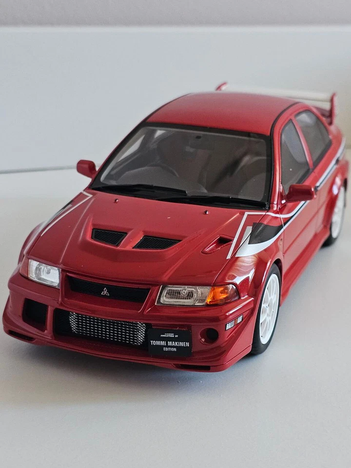 1:18 Otto OT422 Lancer Evo VI Tommi Makinen Rojo NEW NEU NUEVO NUOVO A ESTRENAR - Imagen 1 de 4