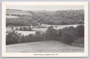Rural Scene Farm Hughesville Pennsylvania Chrome Postcard - Picture 1 of 2