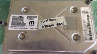 P68259134AA Dodge Dart 2013-2014 ECM Computer "TESTATO" - Immagine 1 di 2