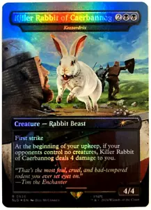 MTG Killer Rabbit of Caerbannog Kezzedrix FOIL Monty Python Secret Lair 0826 NM - Bild 1 von 6
