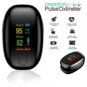 1X Blood Rate Oximeter Oxygen Heart Saturation Pulse Professional Monitor Finger - Picture 1 of 10