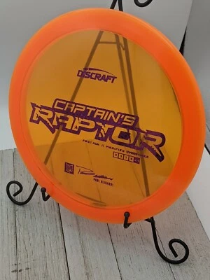 New Discraft First Run Z Captain's Raptor Modified Driver Disc Golf Disc 173-174 - Image 1 of 4