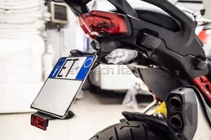 EVOTECH PORTATARGA REGOLABILE DUCATI MULTISTRADA V4/S/PIKES PEAK 2021-2023 +LUCE - Imagen 1 de 6