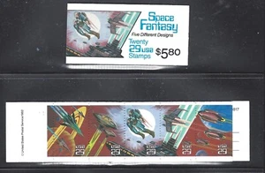 US Scott # 2741 - 2745 / BK 207 - 1993 Space Fantasy Complete Booklet - Picture 1 of 1