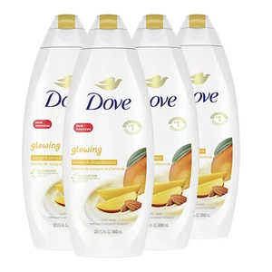 Dove Glowing Body Wash for Revitalized, Refreshed Skin Mango Butter and Almond B - Picture 1 of 12