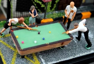 3D Print 1/64 figures sexy show girl cool Billiards party fit 1:64 car STREET - Picture 1 of 18