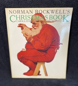 Pre Owned First Fireside Edition Norman Rockwell’s Christmas Paperback Book 1979 - Foto 1 di 4