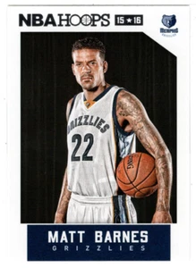 Matt Barnes - Memphis Grizzlies (NBA) 2015-16 Panini Hoops # 184 MT - Picture 1 of 1
