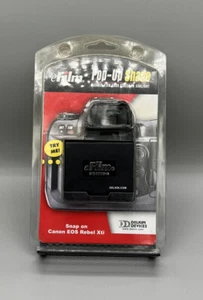 Black eFilm DC400D-S Delkin Pop-up Shade Screen Shade for Canon EOS Revel Xti - Picture 1 of 3