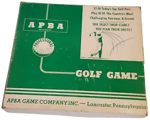1962 APBA Professional Golf Game Complete With Extra Card Set (32ATG) Nice! - Picture 1 of 12