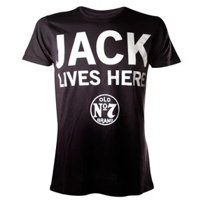 Jack Daniels - Jack Lives Here - T-Shirt - Größe / Size M - Neu - Bild 1 von 1