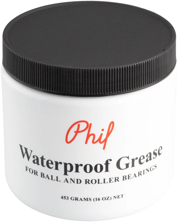 Phil Wood Waterproof Grease 16oz - Heavy-Duty Bearing & Roller Sealant, - Image 1 of 1