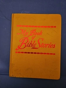 My Book of Bible Stories 1978 Edition Watch Tower Bible & Tract Society - Foto 1 di 18