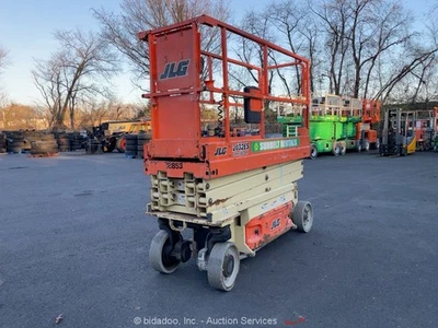 2016 JLG 2032ES 20英尺电动剪刀升降机空中平台24伏直流bidadoo — 第 1/4 张图片