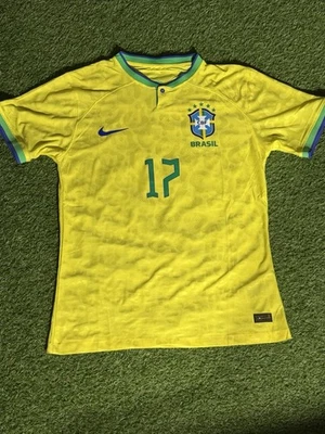 Camiseta Brazil 22 Home Hombre XL Bruno.G #17 Foto 1 de 2