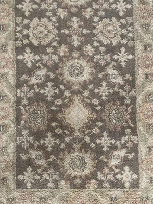 Alfombra Ralph Lauren Home Marrón Verde 2.3’ X 8’ Hecha en Pavo Etiqueta Azul Foto 1 de 4