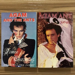 Adam and The Ants - Prince Charming & Strip Cassette Tapes - Picture 1 of 7