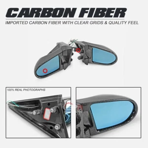 Espejos retrovisores laterales fibra de carbono para Honda Integra LHD DC2 - Imagen 1 de 13
