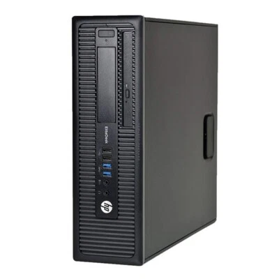 Windows 7 64 Bit HP i5 3.2 ghz 500GB 16GB RAM WiFi Desktop Computer PC - Image 1 of 2