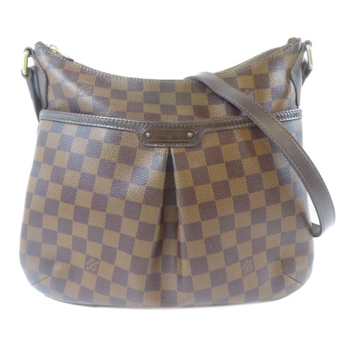 LOUIS VUITTON（LV） Borsa a tracolla Louis Vuitton LV GHW Bloomsbury PM N42251 Damier Ebene marrone