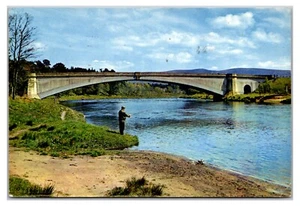 Vintage 1970er Jahre - Spey Bridge - Meray, Schottland Postkarte (veröffentlicht 1971) - Bild 1 von 2