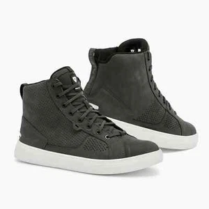 REV'IT ARROW MOTORRADSCHUHE LEDER STIEFEL BOOTS SNEAKERS GRAU WEISS GR. 46 - Bild 1 von 1