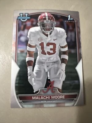 Malachi Moore  2022 Bowman Chrome University   Alabama Crimson Tide #74 - Image 1 of 2