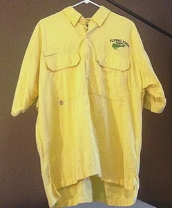 FIELD & STREAM Nylon Fisherman's Shirt Mens Size XL Quick Dry Fabric - Funny! - Picture 1 of 6