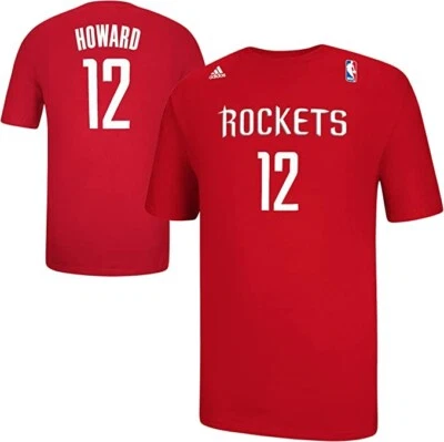Camiseta Adidas Juvenil Houston Rockets Howard #12 Nombre y Número Jugador Roja, XL (18) Foto 1 de 4