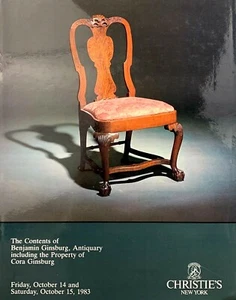 Christie's - Benjamin & Cora Ginsburg Antiquary Collection 1983 Auction Catalog - Picture 1 of 11