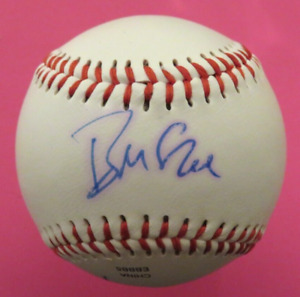 Autographed new OLB baseball, Kansas City Royals - BRIAN MCRAE