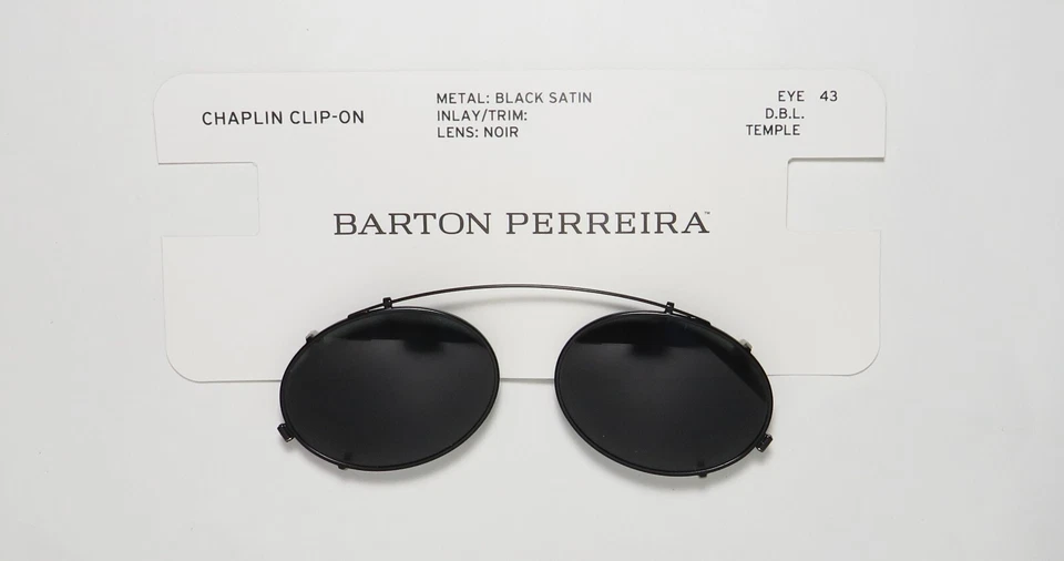 NUEVO CLIP PARA GAFAS DE SOL BARTON PERREIRA PARA MONTURAS/GAFAS/ANTEJAS CHAPLIN Foto 1 de 1