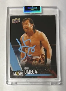AEW Upper DECK TRADING Card Kenny Omega Autographed With Case / Sealed - Picture 1 of 2