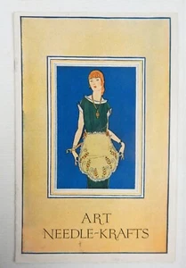 1920's Bucilla ART NEEDLE-KRAFTS Embroidery Knitting Crochet Advertising Booklet - Picture 1 of 5