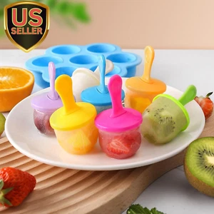 Silicone Popsicle Molds, Ice Pop Molds, Storage Container for Homemade Food, ... - Picture 1 of 1