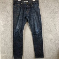 Norman Russell Button Selvage Denim The Hammer  34x34 Handmade in U.S.A Mens