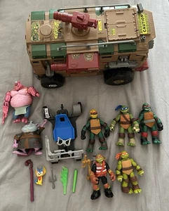 Teenage Mutant Ninja Turtles TMNT Bundle Including Shellraiser Truck - Picture 1 of 16