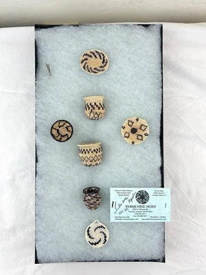 Ollas y cestas miniatura White Mountain Apache - 7 Foto 1 de 4