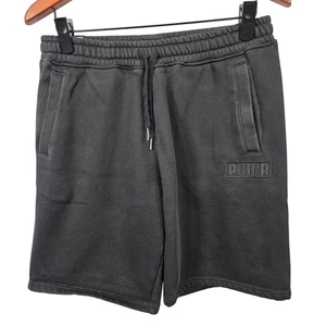 Puma Herren Shorts M schwarz Kordelzug Fleece Freizeit Gym Sport Training /A148 - Bild 1 von 8