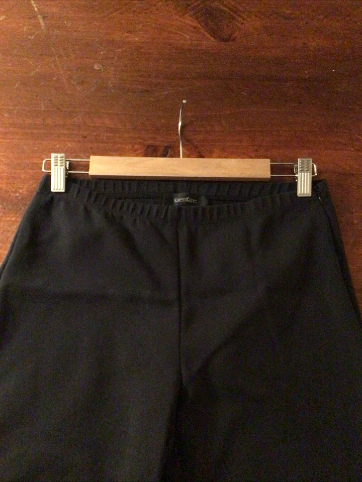 Karen Kane 女式黑色直筒弹力裤 6 码 — 第 1/4 张图片