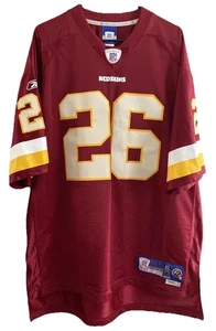 VTG REEBOK Washington Redskins Clinton Portis NFL Jersey Men’s XL +2 Length - Picture 1 of 9