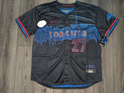 🚨 Camiseta deportiva para hombre Vladimir Guerrero Jr #27 Toronto Blue Jays Connect City XXL Foto 1 de 3