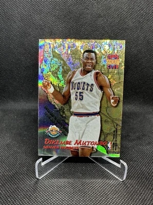 Topps Stadium Club 1996-97 Top Crop Dikembe Mutombo Alonzo Mourning #TC2 HOF Foto 1 de 2