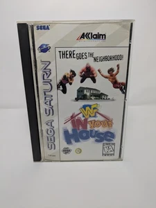 WWF: In Your House (Sega Saturn, 1996) CiB komplett extrem selten getestet WWE - Bild 1 von 5