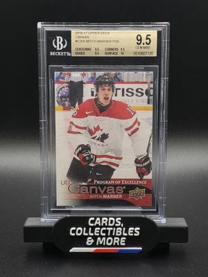 Programa de excelencia de lona UD Upper Deck 2016-17 Mitch Marner BGS 9. 5 Rookie Foto 1 de 2