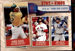 2019 Topps Big League #345 Khris Davis / J.D. Martinez / Joey Gallo - Picture 1 of 2